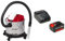 Einhell Aspirateur à cendres sans fil TE-AV 18/15 Li C-Solo PXC (Li-Ion, 18 V, puissance d’aspiration de 100 mbar, cuve de 15 L, système de nettoyage du filtre) avec Chargeur et Batterie 4,0Ah