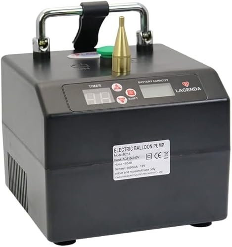 YUNYHAO Electric Balloon Pump/Balloon Inflator/Timing Function/Memory Function/Suitable For 160/260/360 Long Balloons And 5-inch Round Balloons