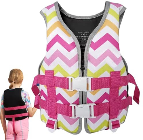 ETUCYNG Chaleco de Entrenador de natación, Chaleco de natación para niños - Traje de flotación Chaleco de natación niños flotantes Chaquetas - Chaqueta Flotante amigable para la Piel, Trajes de baño
