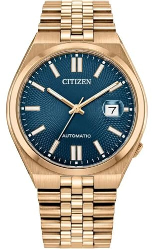 Citizen Herren Analog Automatik Armabanduhr Tsuyosa