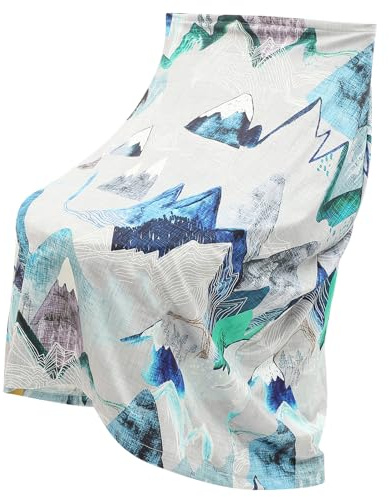 ORFOFE Couverture Allaitement Respirante pour Siège Auto Protection Solaire Portable Élastique Adaptée pour Poussette et Portage Facile à Utiliser Extérieur