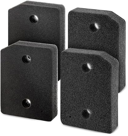 YUZHEDM 4 filtri asciugatrici per miele T1 9164761 asciugatrice pompa di calore 207 x 157 x 30 mm filtro spugna di ricambio per miele serie T1 filtro in spugna di ricambio per filtro in schiuma Sponge