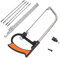 Hand Saw Set, 8 in 1 Multifunctional Multi Blades Pruning Saw Set with Case, High-Carbon Steel Saw Blades Handsaw Kit for Wood Plastic Metal