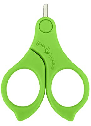 Green Sprouts - Baby Nagelschere (nur für Erwachsene geeignet) - Grün