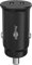 Goobay 59705 Dual USB Port Auto Ladegerät USB-C Zigarettenanzünder Power Delivery 12V / 24V Kfz Mini USB Adapter USB Car Charger Schnellladegerät 30W