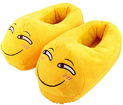 HIHELO Ciabatte Donna Invernali Pantofole per Uomini Camera da Letto Non Slip House Women Shoes Cacca Morbida Peluche Calde Peluche Indoor Regalo Divertente Inverno Inverno per Ragazzi-Funny,43