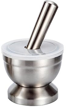 Zerodeko 304 stainless steel inoxlm knoblauch press pfeffermühle pfefermüle gae Knoblauchmühle Knoblauchstampfer Knoblauchpresse Küchenwaren Küchengeräte klein einstellen