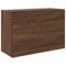 vidaXL Bad-Wandschrank Braun Eichen-Optik 60x25x40 cm Holzwerkstoff, Bad-Hängeschrank, Hängeschrank Badezimmer, Wand-Badschrank, Hängeschrank Bad
