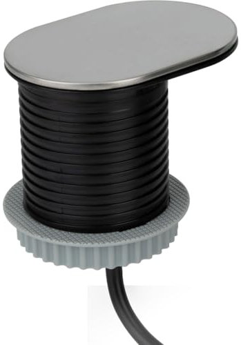 Bloc Gliss encastrable 16A + USB A+C INOX - Otio