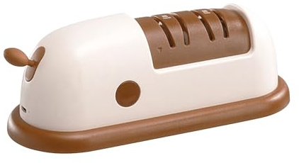 Afilador De Cuchillas | Afilador Eléctrico 2 Etapas Para Cocina | Herramienta Portátil Para Afilar Pulir Reparar Tijeras | Para Camping Y Apartamento