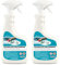 EQM - ECO-115 - Descongelante para Parabrisas - 2 X 750 ml - Elimina Hielo y Escarcha de Inmediato - Efecto preventivo, Reduce la formación de Hielo