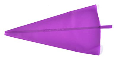 ohfruit Poche à douille en silicone TPU pour décoration de gâteaux/cupcakes, outils de pâtisserie 25,4 cm, 30,5 cm, 30,5 cm, 40,6 cm, 45,7 cm, violet 30,5 cm