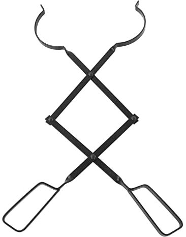 Pinze Per Legna da Ardere, Pinze Per Caminetti Per Falò All'aperto, Pinza Per Tronchi in Ferro Pinza Per Legna da Ardere Per Legna da Ardere Pinza Per Tronchi con Morsetto Allargabile Per Attrezzi Per