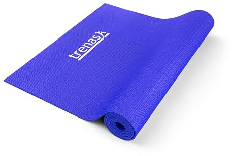 trenas Yoga Matte - Yogamatte Rutschfest - Gymnastikmatte Rutschfest - Pilates Matte - Sportmatte Fitnessmatte Rutschfest - Yogamatte Reise