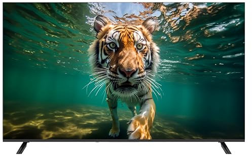 Majestic FL 55VD UHD V1 - Televisore SMART LED ULTRA HD 55, Sistema operativo VIDAA, Wi-Fi integrato, DVB-T/T2 e DVB-S/S2, Telecomando, 2 USB, 3 HDMI, Frameless