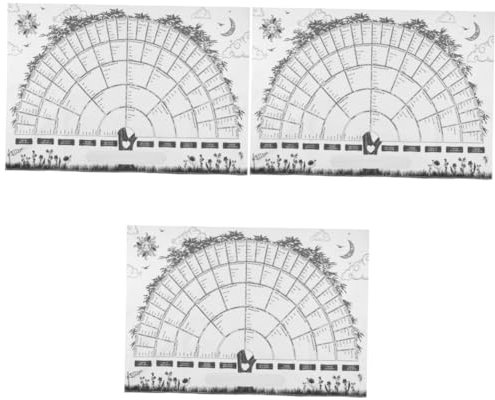 SEWACC 3stücke Familienstammbaum Plakat Kreatives Ahnendiagramm Für Persönliche Familiengeschichte Dekoratives Diagramm Zur Anzeige Forschungsassistent Für