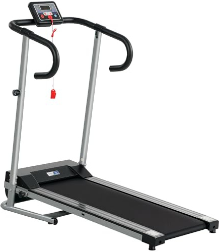 HOMCOM Tapis de Course Électrique Pliable 1 à 10 Km/h