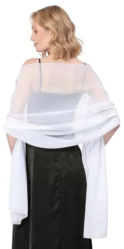 QBSM Womens Shawls and Wrap, Wedding Party Shawl Scarf for Evening Dresses