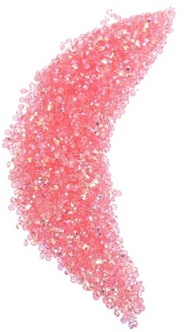 YARNOW 2880 Piezas Cristales para Mesas de Resina Rosa de 4 Mm Reutilizables, Confeti de Gemas de Imitación Elegante para Decoración de Bodas y Adornos de Mesa Pedrería