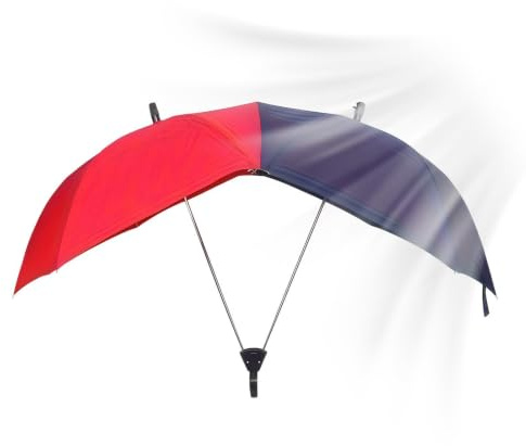 Paraguas para 2 personas adultas Impermeable Antiviento Dosel Ancho