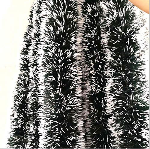 Markcur 5 Stück 2m Weihnachtsgirlande Tannengirlande ca. 8-10cm Weihnachtsdeko künstliche Weihnachten Schmücken Girlande Deko Kunststoff