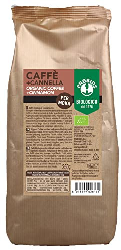 Probios Caffè + Cannella Bio - Confezione da 250 g