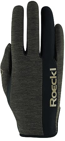 Roeckl Sports Reithandschuh Mannheim, Freizeit Sommer Handschuh, Schokolade Mélange 7.5