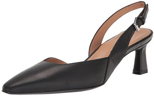 Naturalizer Women's Ballet Flats & Pumps - Dalary Slingback, Black Leather, UK 7, Medium Fit