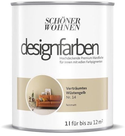 Schöner Wohnen Designfarbe Verträumtes Wüstengelb