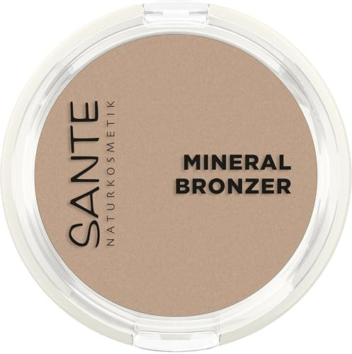 SANTE Naturkosmetik Mineral Bronzer - 9 g - Bronzing Powder mit Bio-Kakaobutter - hochpigmentierte Puder-Textur - vegan & dermatologisch getestet