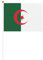 Flagge von Algerien, doppelseitige Handflagge, 14 x 20,8 cm, Party, Sportveranstaltung, Jubelrequisiten