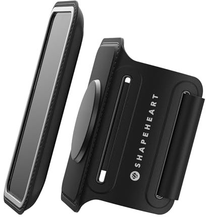 Shapeheart innovation française, Brassard téléphone sport universel pour running, course à pied, rando... Brassard pour smartphone avec pochette magnétique détachable imperméable