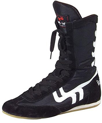 Botas de Boxeo Botas de Boxeo Entrenamiento de Combate con Suela de Goma Deporte Zapatillas de Deporte para Hombres Mujeres Niños Niños Adolescentes
