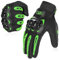COFIT Motorrad Handschuhe, Touchscreen Motorradhandschuhe für Motorradrennen, Mountainbike, Motorcross, Klettern, Wandern und andere Outdoor Sportarten und Aktivitäten - Grün XL