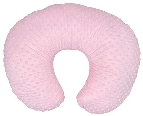 Eastern Corridor-EU - Federa per cuscino da allattamento, morbida a forma di U, per bambini, colore: Rosa