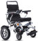 Broobey Portable Electric Wheelchair for Adults, Lightweight, Foldable, Electric Motorised, 2 * 10Ah Li-Battery Support, 150 kg, Long Range 30Km