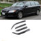 MECKOZ 4 Stück Windabweiser Regenabweiser für Volvo Xc70 V70 Xc60 Xc90 C30，Autofenster Regenschutz Seitenscheiben Deflektoren Beschlagfrei Beschattung