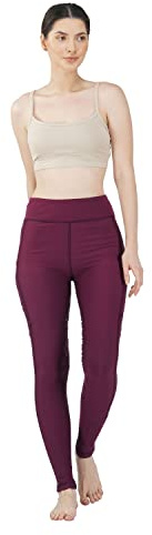 Avon Equine Women's Winter Riding Tights Phone Pocket Premium and Comfortable 4 Way Stretch Fabric Tights Ladies