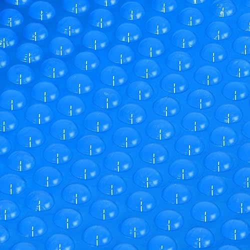 GarveeLife Solar Pool Cover 18 * 36 ft, 14mil Rectangle Solar Blanket for Inground Pool and Above-Ground Swimming Pool, Blue