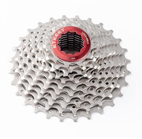 KTKEET Cassette de 11 velocidades 11-25T/28T/30T/32T/34T/36T/40T/42T/46T/50T/52T, piñón de bicicleta de carretera de 11 velocidades compatible con Shimano Ultegra xt Sunrace Sram (11-28T)