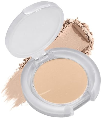 Soft Nude Beige Single Pressed Eyeshadow, Smooth Blendable Matte-Look Eye Shadow Powder Compact for Natural Eye Base, Soft Brightening, Under Detail & Daily Makeup