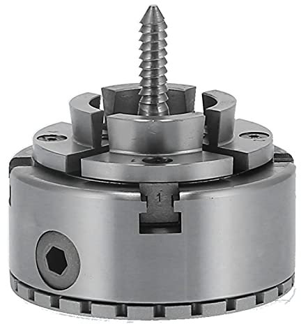 Mandrin de tour, mandrins de tour à bois à grande force de serrage avec filetage 1 pouce x 8 TPI pour le travail du bois