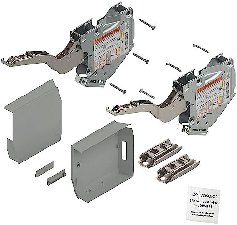 Blum Aventos HKS Kraftspeicher 960-2215 hellgrau Klappenbeschlag m.Montageplatte