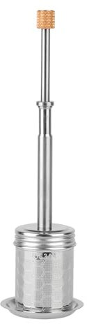 MERMOO YILAN Portable Coffee & Tea Maker Stainless Steel Micro French Press Tea Infuser Paperless Coffee Filter Perfect for Home, Office, Travel & Hotel (M)