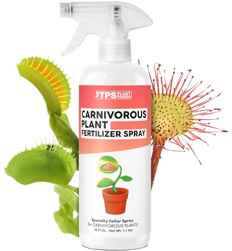 Carnivorous Plant Fertilizer Spray – Gentle Mist for Healthy Traps & Vibrant Color (16 oz)