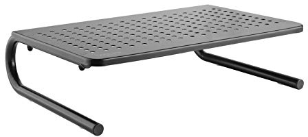 LogiLink TV- Monitorerh?hung aus Stahl, max. Belastung 20kg, mit perforierter Platte zur Erh?hung der Luftzirkulation, L?nge = 37cm
