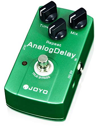 JOYO Digital Delay Effect Pedal Mild and Mellow Circuit Delay for Electric Guitar Effect - True Bypass (Analog Delay JF-33)
