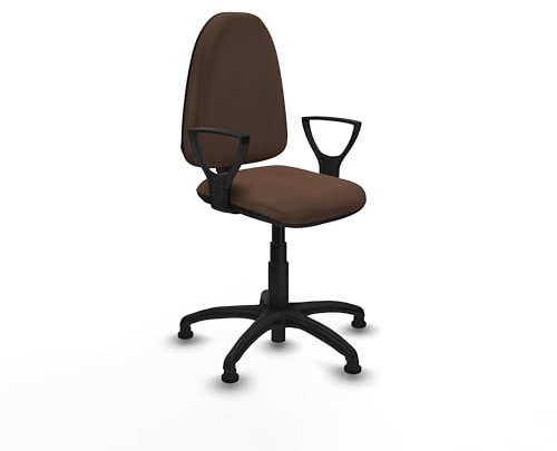 Piqueras y Crespo Aýna Chaise à dessin technique Bureau et Ordinateur avec Dossier réglable en hauteur, Bras fixes, Contact Permanent, 4-6 heures d'utilisation, 100 kg