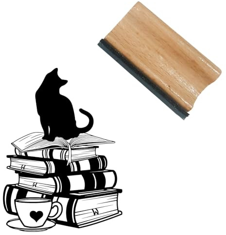 craspire katter trästämpel mini naturligt trä återanvändbar vintage söt dekorativt tryck rolig journaling liten sigill för scrapbooking dagbok korttillverkning planerare gör-det-själv brev pysselbehov