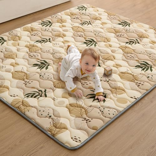 Blissful Diary Krabbelmatte Baby Spielmatte 180x150cm Krabbeldecke für Baby
